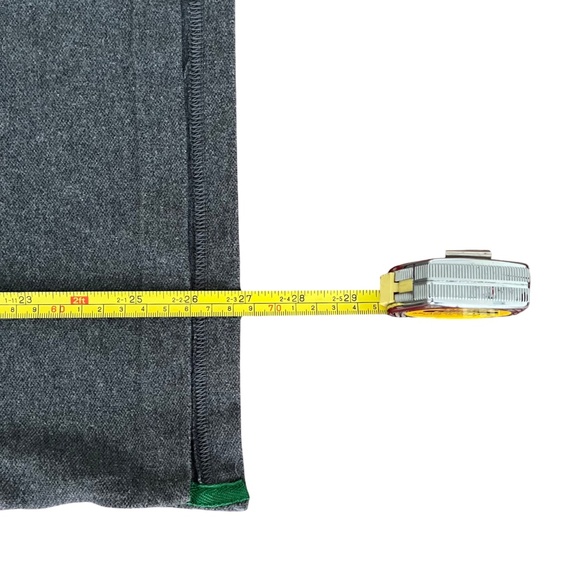 Vintage Lacoste Short Sleeve Polo Shirt Mens L Grey Green Stripe Croc 90s Sport - Picture 7 of 10